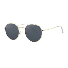 Round Gold Sunglasses