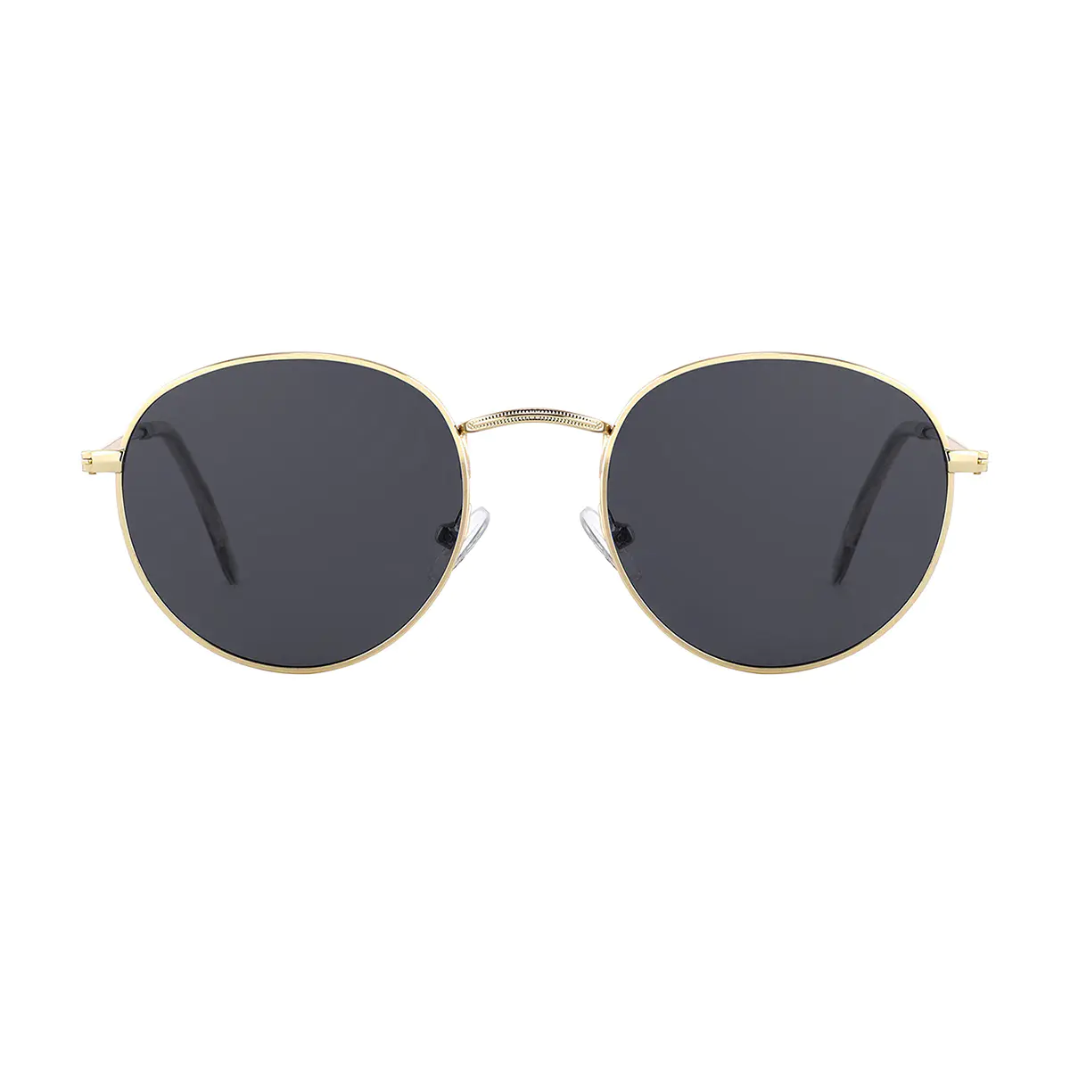 Round Gold Sunglasses