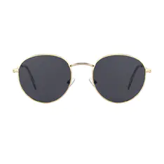 Round Gold Sunglasses