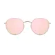Round Rose Gold Sunglasses