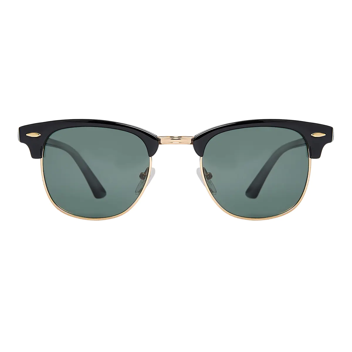 Browline Gold/Black Sunglasses