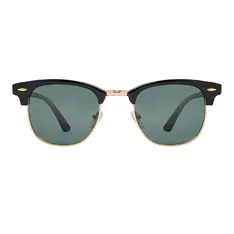 Browline Gold/Black Sunglasses