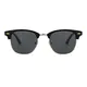 Browline Gold/Black Sunglasses
