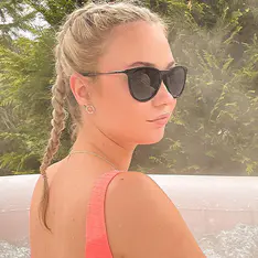 Square Black Sunglasses