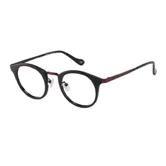 Round Black Eyeglasses