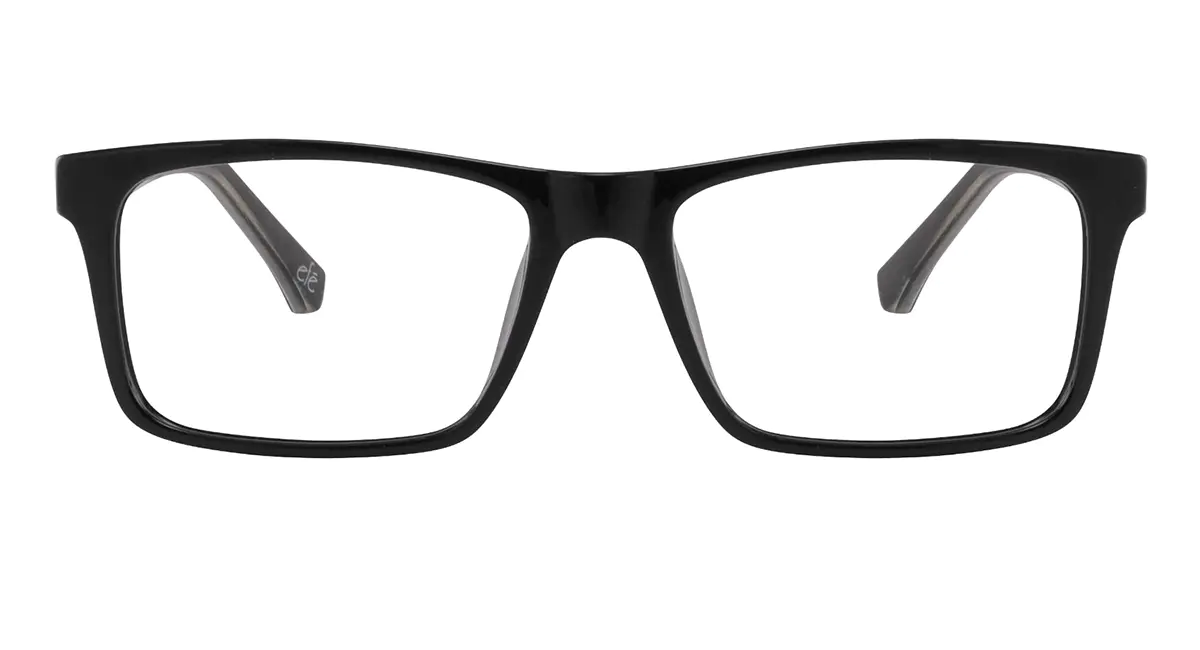 Rectangle Black Eyeglasses