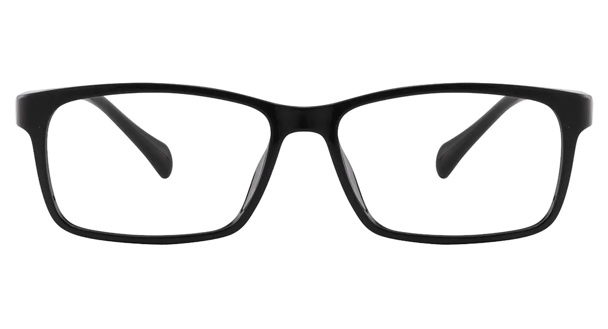 Rectangle Black Eyeglasses