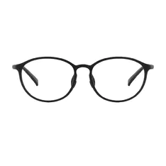 Oval Black Eyeglasses