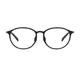 Oval Black Eyeglasses