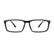 Rectangle Black Eyeglasses