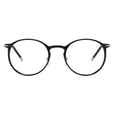 Round Black Eyeglasses