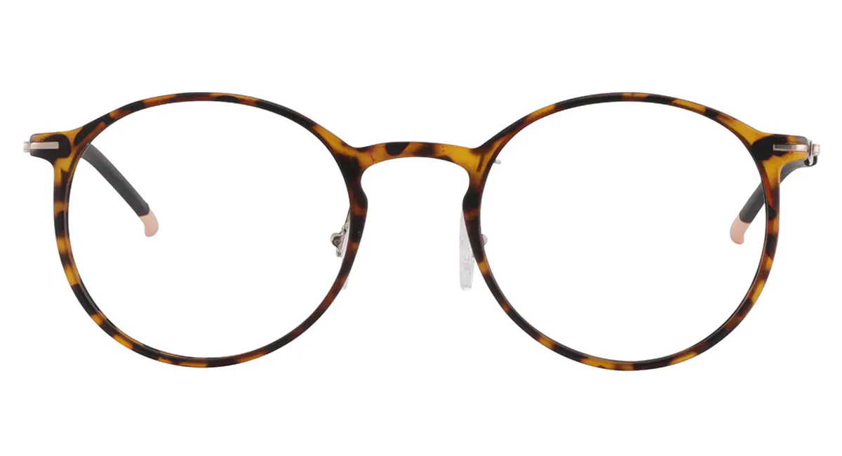 Round Tortoiseshell Eyeglasses