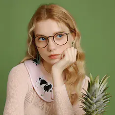 Round Tortoiseshell Eyeglasses