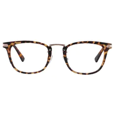 Square Tortoiseshell Eyeglasses