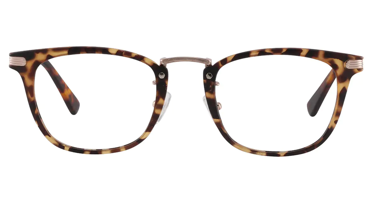 Square Tortoiseshell Eyeglasses