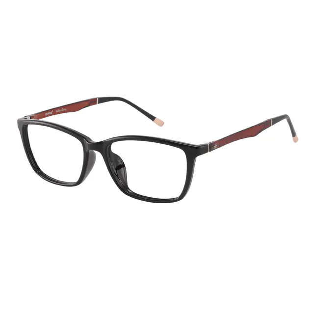 Rectangle Black Eyeglasses