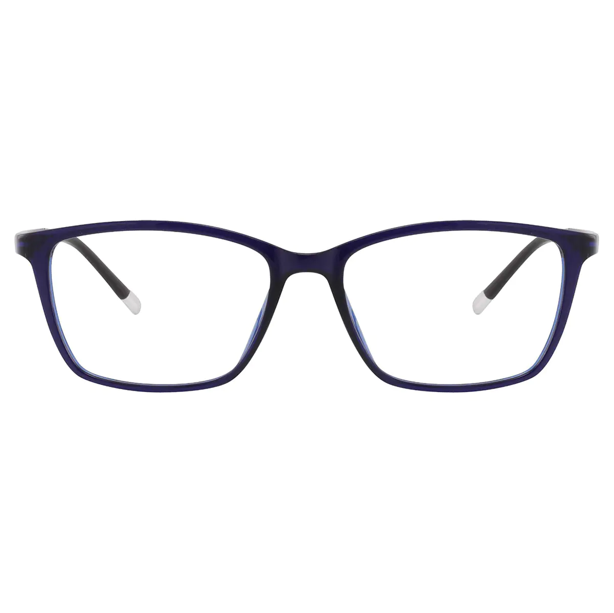 Rectangle Blue Eyeglasses
