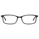 Rectangle Black Eyeglasses