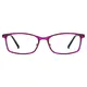 Rectangle  Purple Eyeglasses