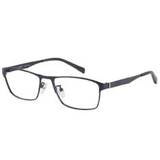 Rectangle Blue Eyeglasses