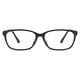 Rectangle Dark Purple Eyeglasses