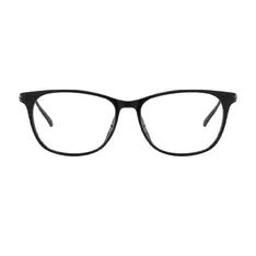 Oval Black Eyeglasses