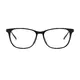 Oval Black Eyeglasses