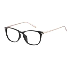 Oval Black Eyeglasses