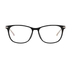 Oval Black Eyeglasses