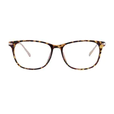 Oval Tortoiseshell Eyeglasses