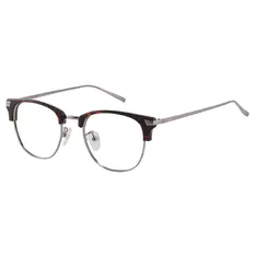 Browline Tortoiseshell/Silver Eyeglasses