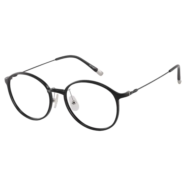 Round Black Eyeglasses