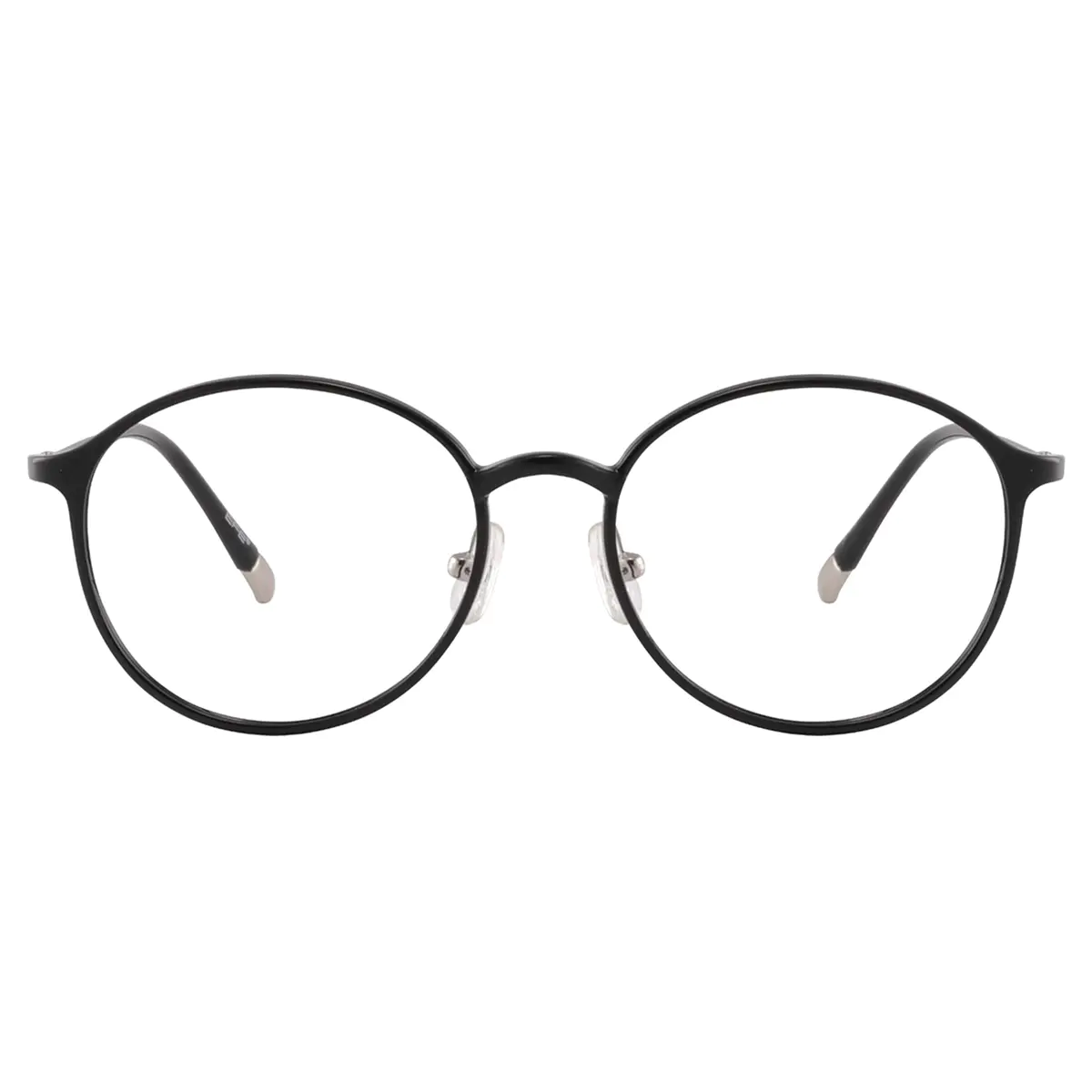 Round Black Eyeglasses