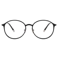 Round Black Eyeglasses