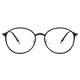 Round Black Eyeglasses