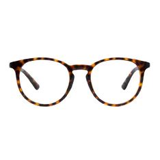 Round Tortoiseshell Eyeglasses