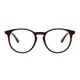 Round Brown Eyeglasses