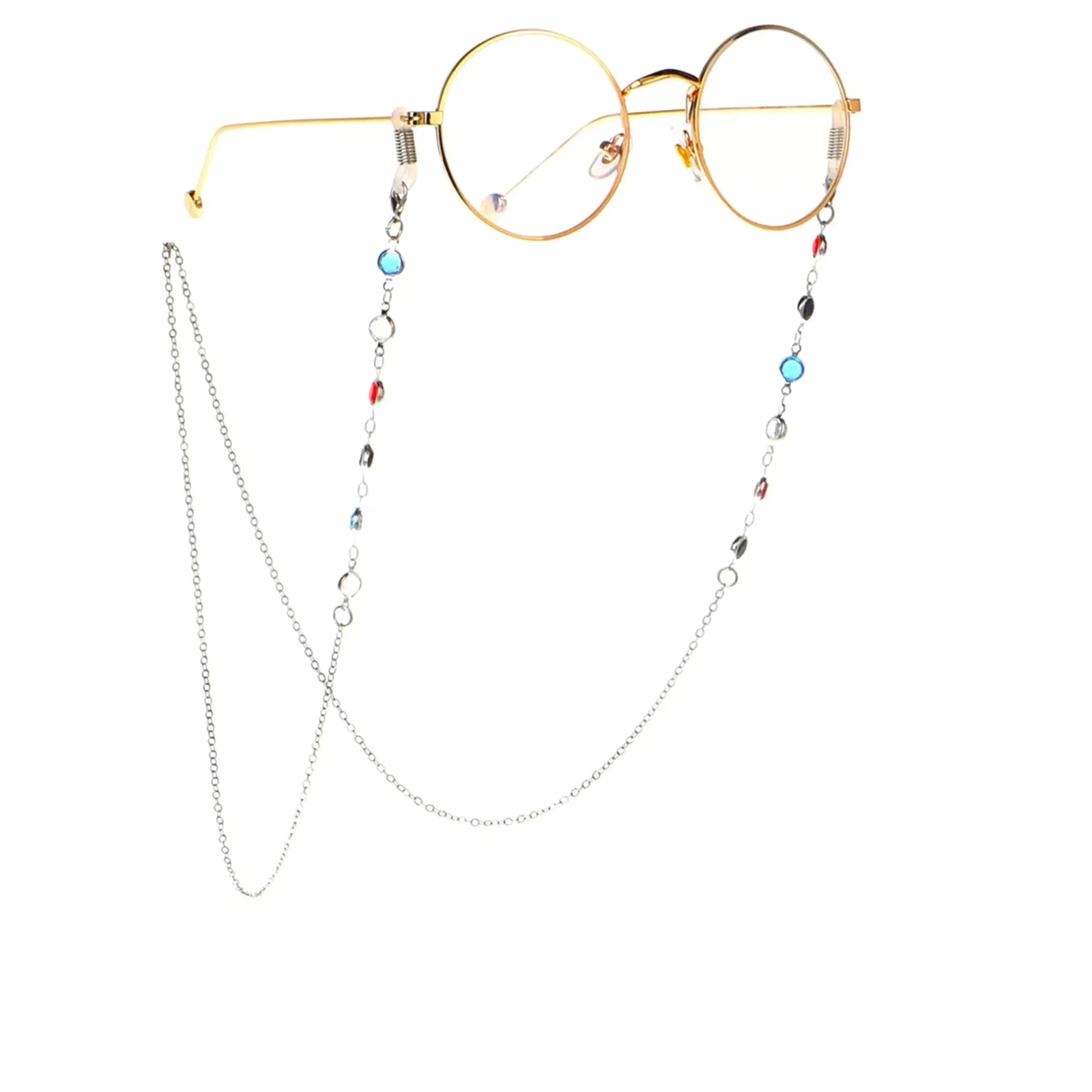 Silver-Colored Eyeglasses Chain
