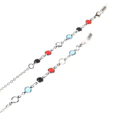 Silver-Colored Eyeglasses Chain
