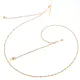 Gold-Colored Eyeglasses Chain