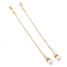 Gold-Colored Eyeglasses Chain