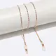 Gold/Black Eyeglasses Chain