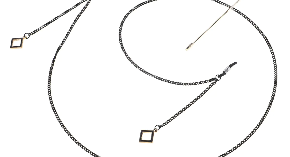 Black Eyeglasses Chain