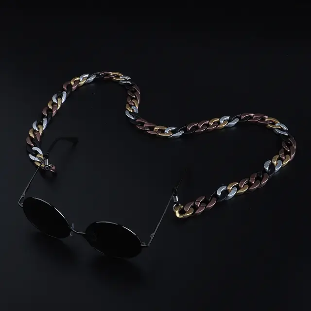 Gold-Silver eyeglasses chain