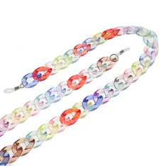 Multicolor eyeglasses chain