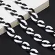 Black eyeglasses chain