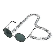 Gray Eyeglasses Chain