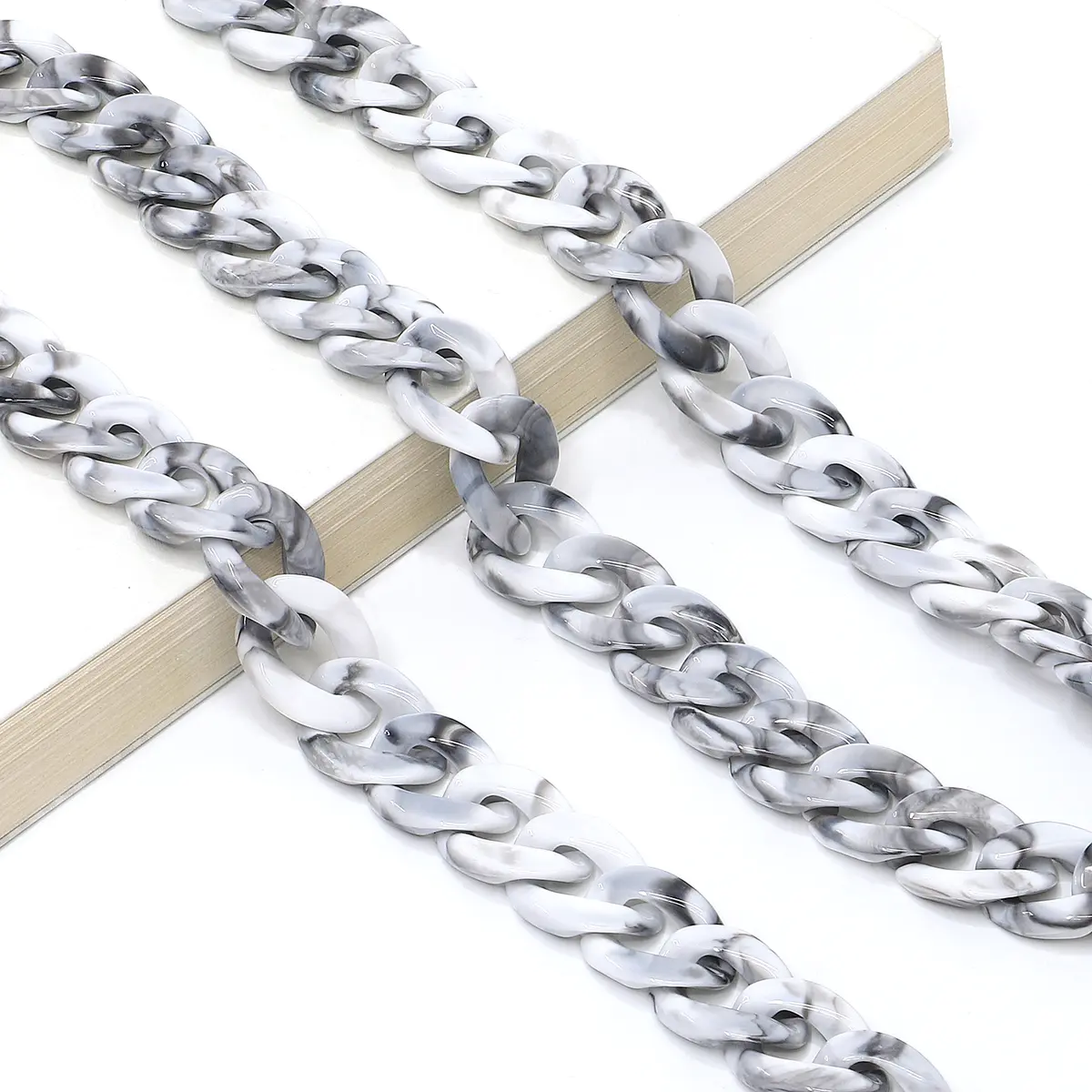 Gray Eyeglasses Chain