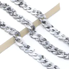 Gray Eyeglasses Chain