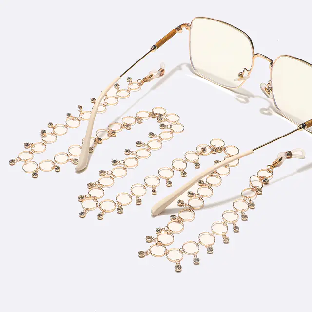 Gold Eyeglasses Chain